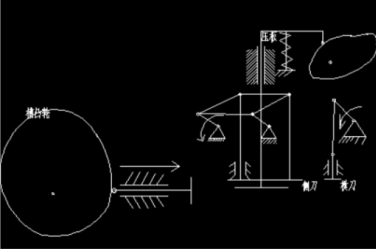 UG三面切书机简化结构及运动仿真缩略图