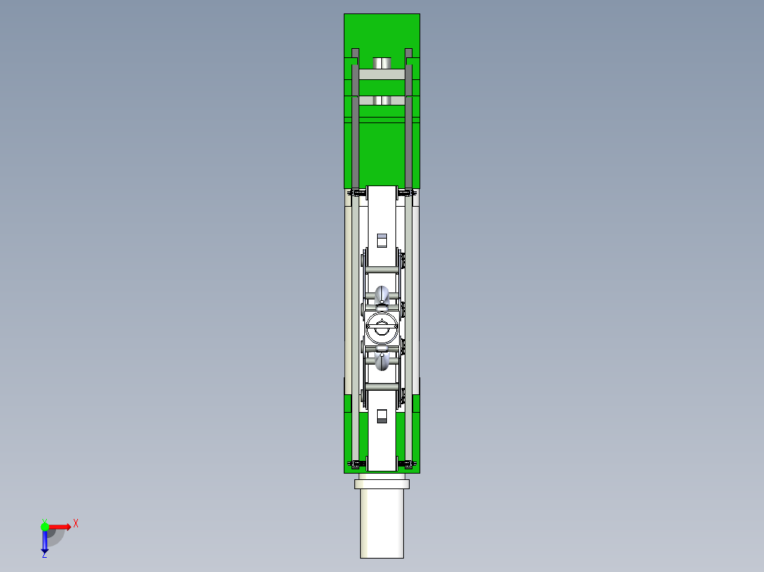 A0002633-轧机吊梁 45T俯视图