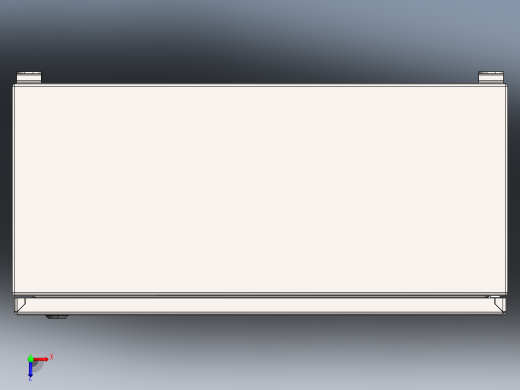 配电箱600x280x800俯视缩略图