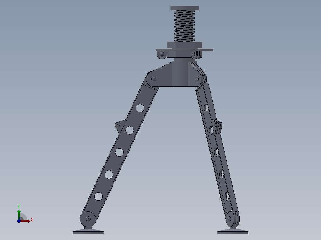 三脚架(3)前视图