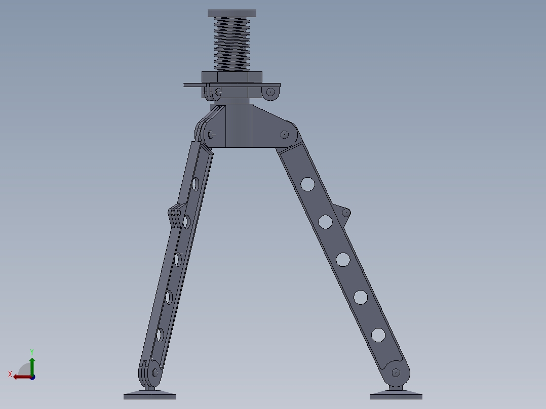 三脚架(3)后视图