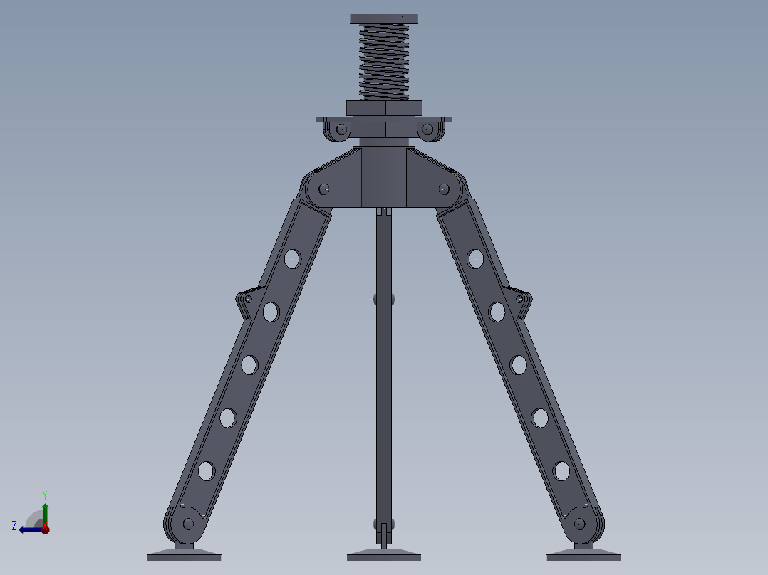 三脚架(3)右视图