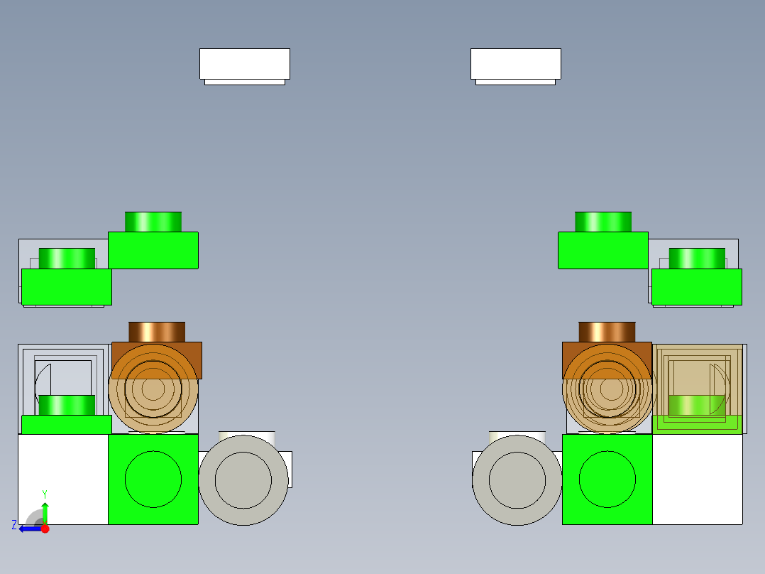 B3004209-乐高积木汽车右视图