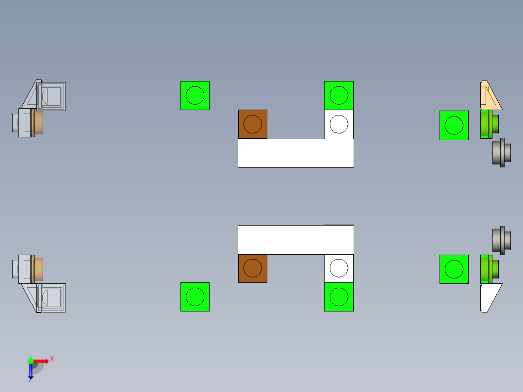 B3004209-乐高积木汽车俯视图