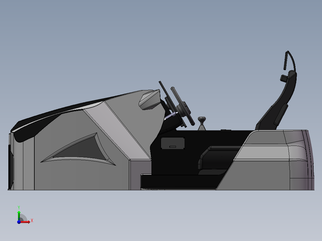 新概念双座模拟器模型 1188470前视图