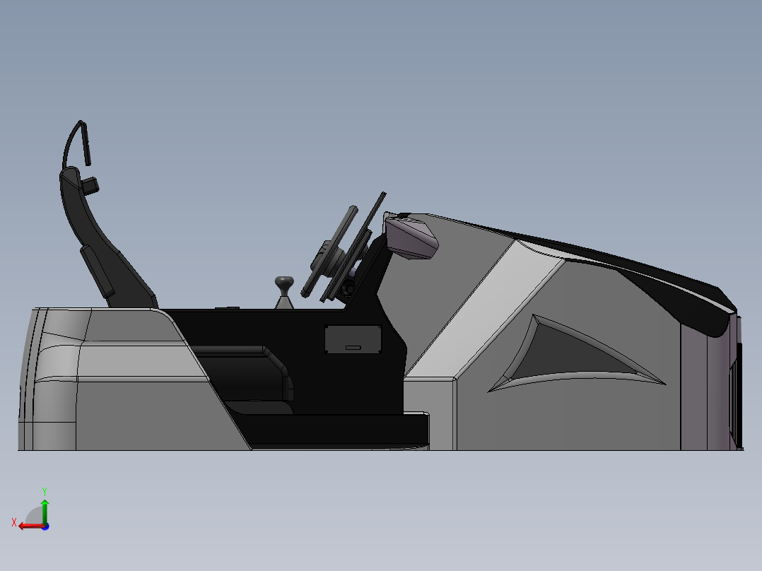 新概念双座模拟器模型 1188470后视图