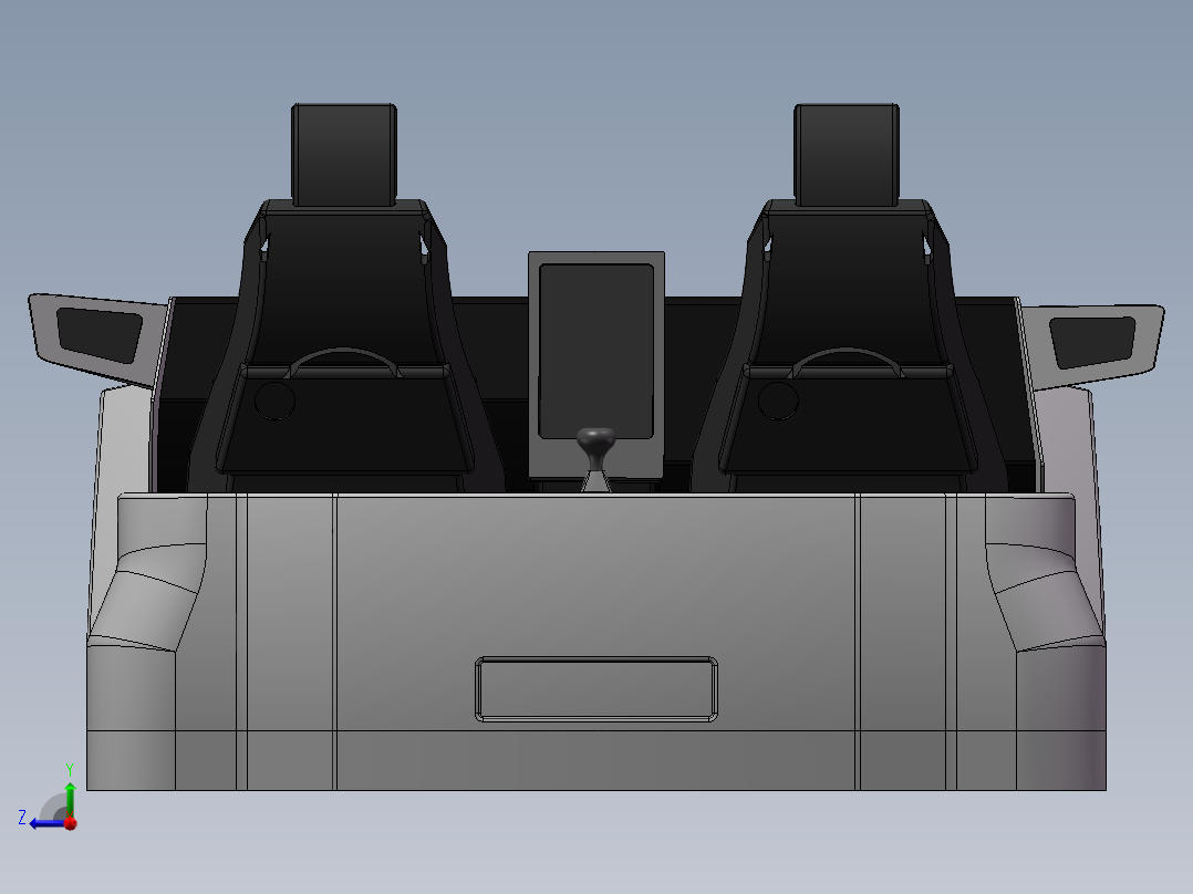新概念双座模拟器模型 1188470右视图