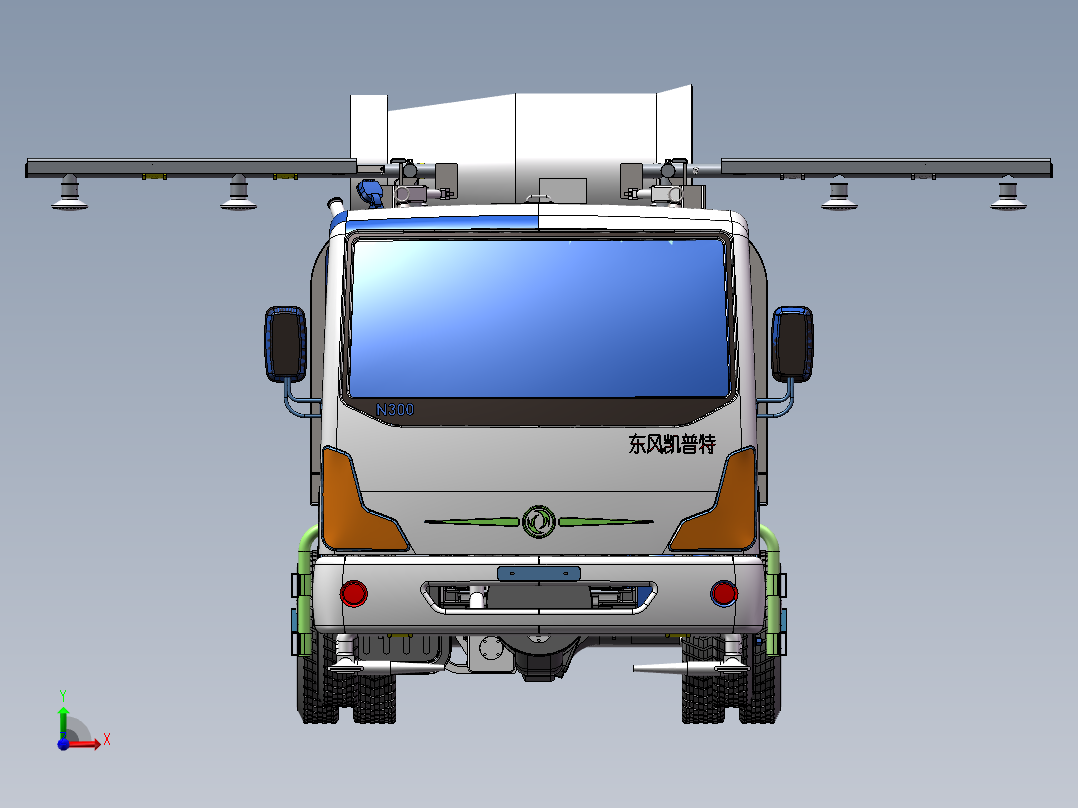 城市洒水车--1271094前视图