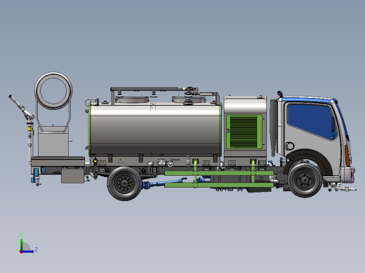 城市洒水车--1271094左视缩略图