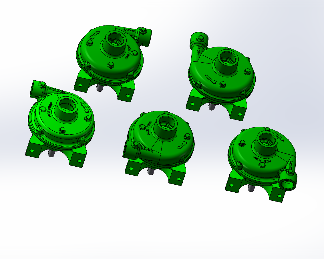 5款FMC-CW磁力离合器驱动离心泵模型