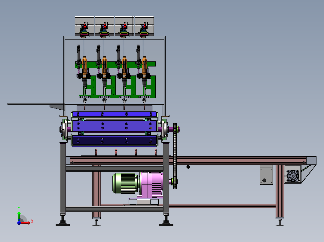挂钩锁螺丝机  sw20前视图