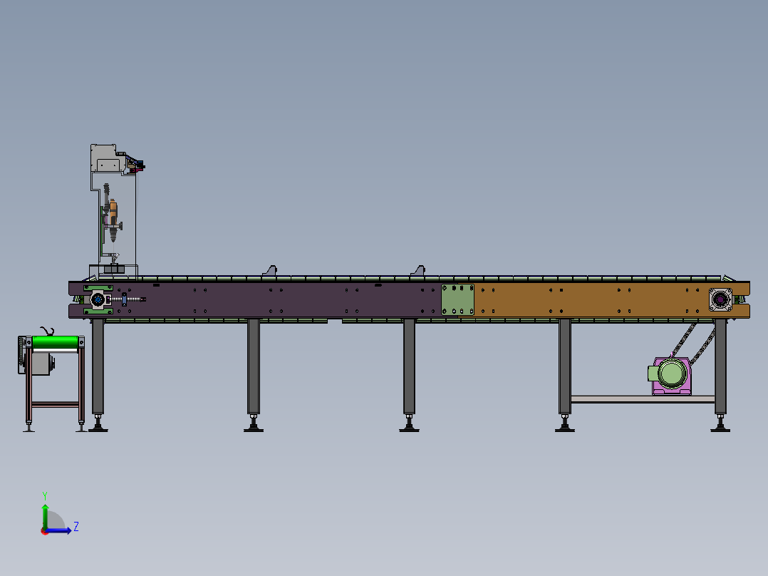 挂钩锁螺丝机  sw20左视图
