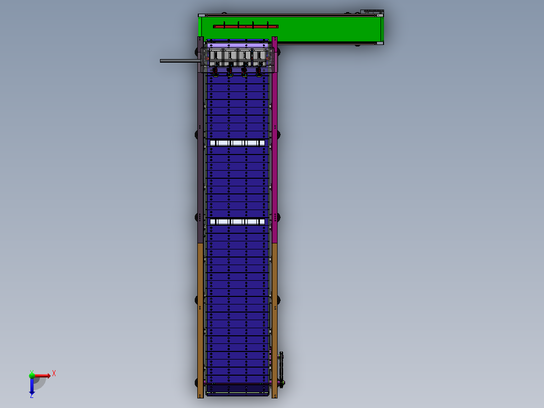 挂钩锁螺丝机  sw20俯视图