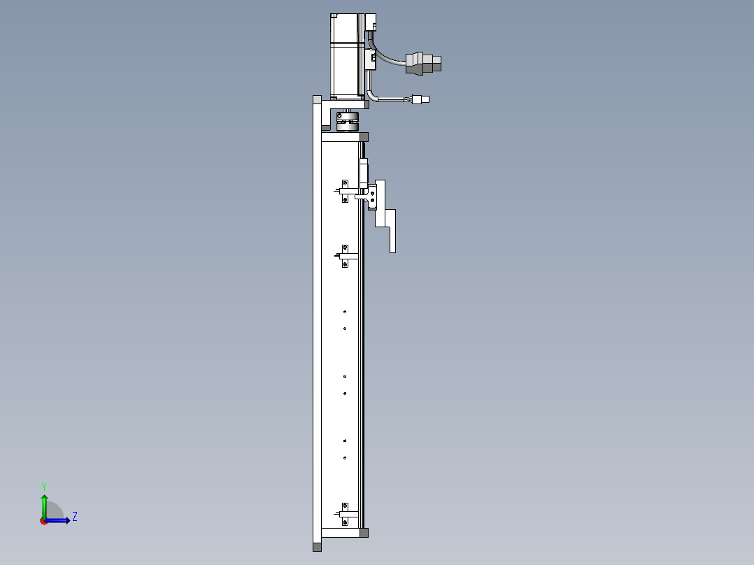 教学用直线模组--910152--50左视图
