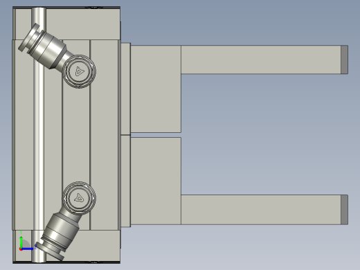 夹爪2组件左视缩略图