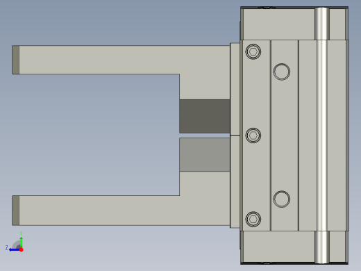 夹爪2组件右视缩略图