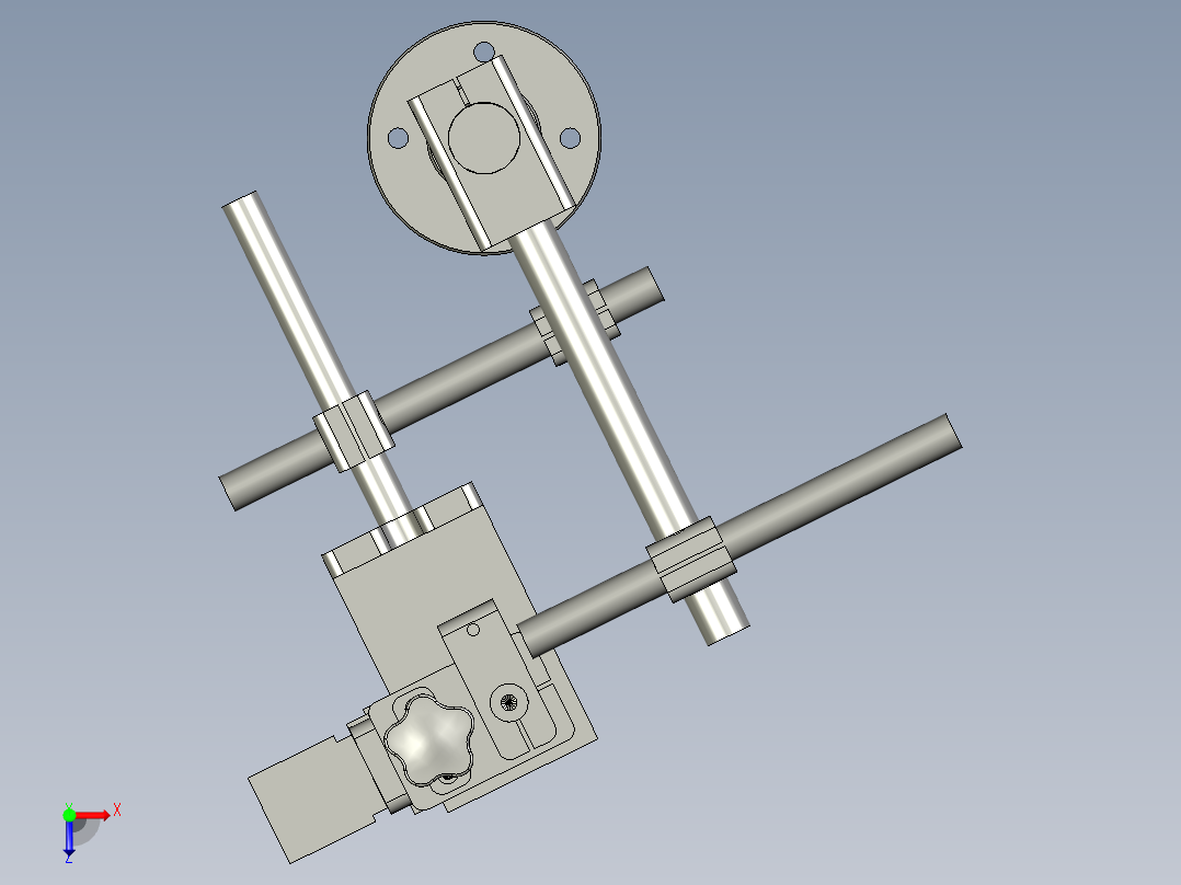 视觉检测俯视图