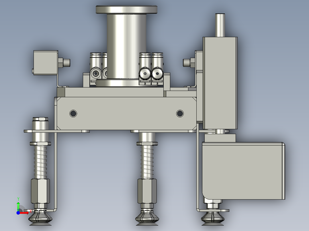 8074-0200-0000顶泡沫夹具-8261前视图