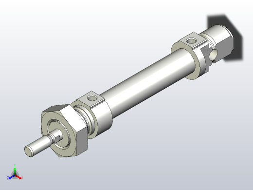 FESTO气缸DSNU-12-30-P-A---_0_正等轴测缩略图