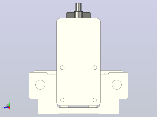 MTC25-250-P#-P-M100W-RMTC25电缸 100W伺服电机折装 带导杆右视缩略图