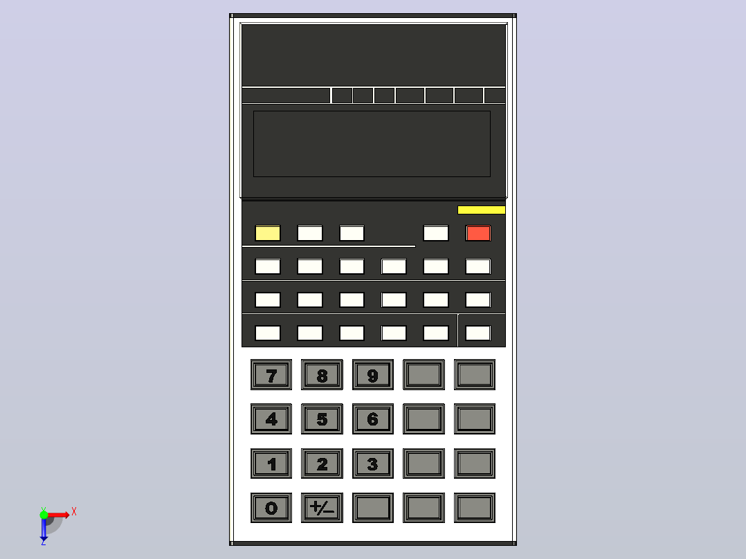 Sharp EL-556袖珍计算器16俯视图