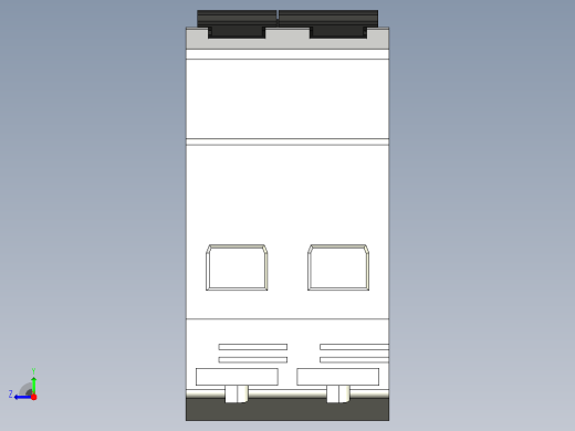 双极开关KB-D_2P三菱电机右视缩略图