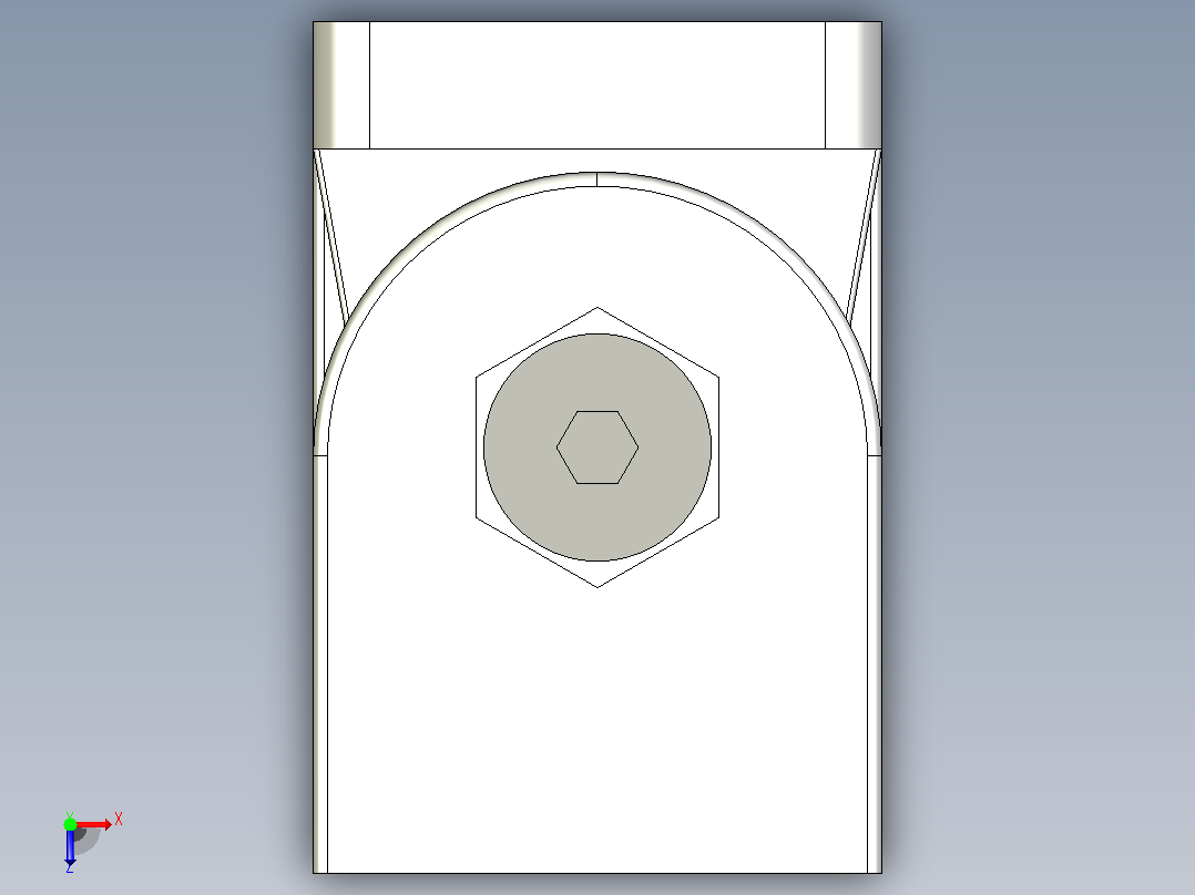 重型合页 X8 系列 40X40_重型合页 X8 系列 40X40俯视图