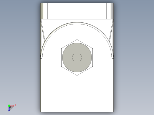 重型合页 X8 系列 40X40_重型合页 X8 系列 40X40俯视缩略图