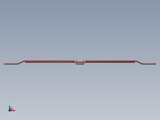 120 排气风扇网3D模型前视缩略图