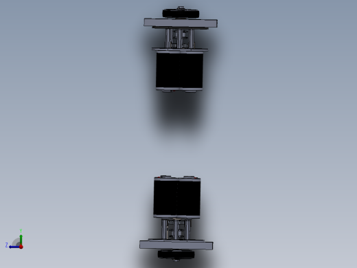 Cim Gear齿轮箱模型3D图纸 Solidworks设计右视缩略图