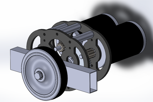 Cim Gear齿轮箱模型3D图纸 Solidworks设计缩略图