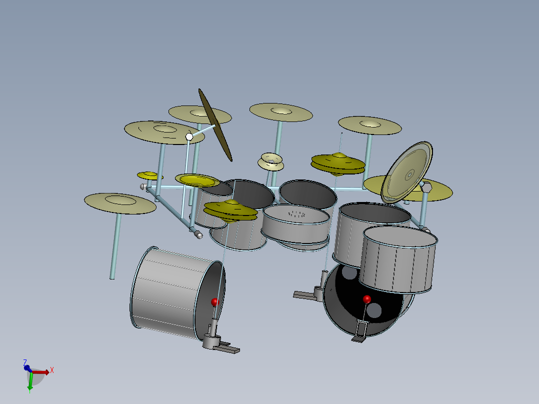 solidworks 挖掘机后部