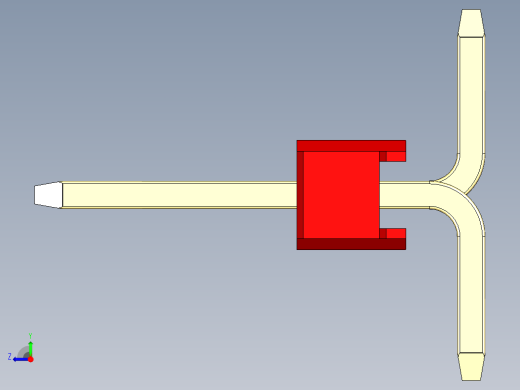彩色公排针 100mil 2.54mm 系列-DS1022_red_16p_100mil_Type_SMT_R1_rev1.0右视缩略图