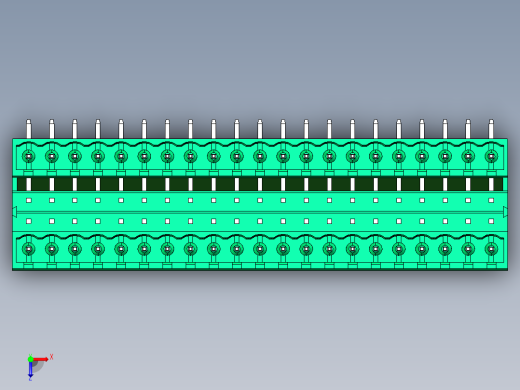 DEGSON 2EDG 系列 5.0mm 可插拔接线端子组-2EDGRH-5.0-42P-14-00AH俯视缩略图