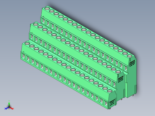 DEGSON DG500 系列 5.05.087.62mm 接线端子-DG500A3-5.08-57P-14-00AH