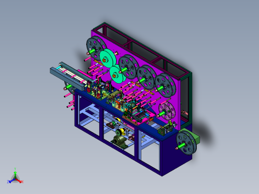 口罩用具有布料组合叠摞机