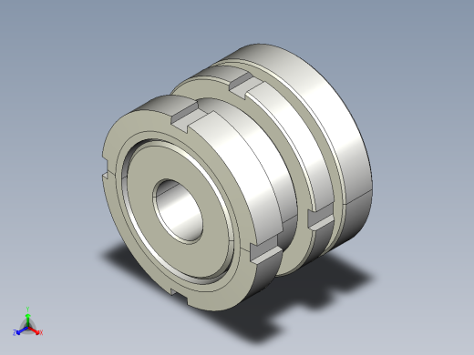 高度調整座(C)2512-3D多系列多零件图纸模型
