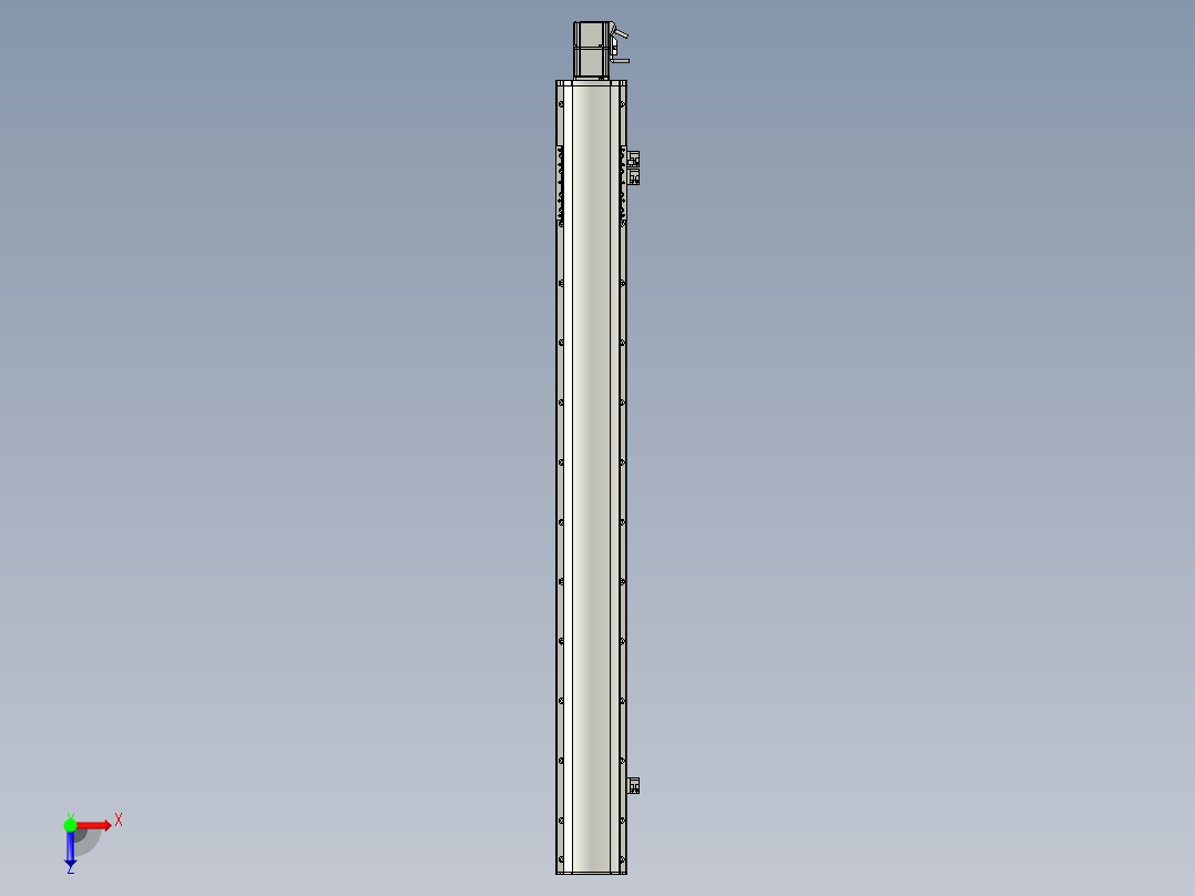 半封闭丝杆滑台MT120BS.L#.1050.BC.P40.C3俯视图