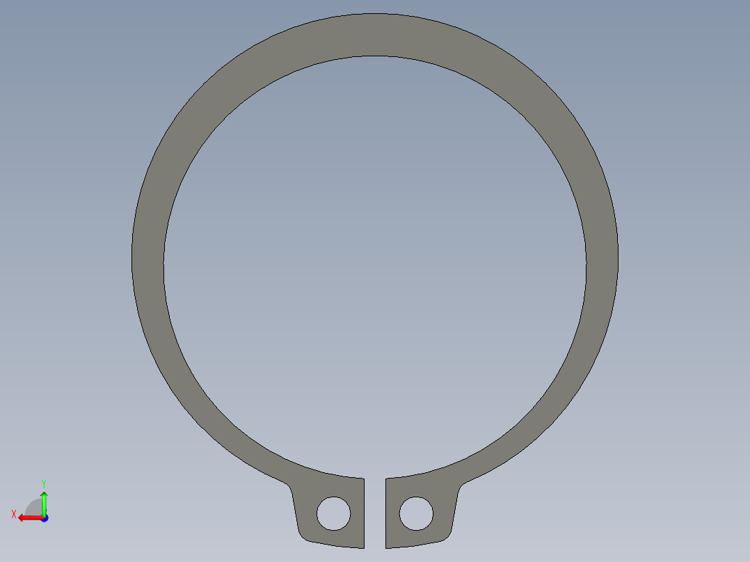 萬向滾珠配件20(A)-3D多系列多零件图纸模型后视图