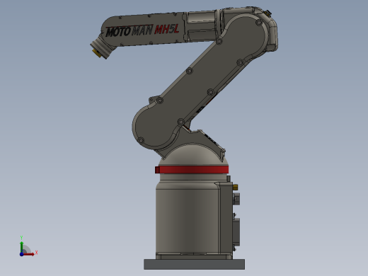 安川 MH5L六轴机械臂前视缩略图