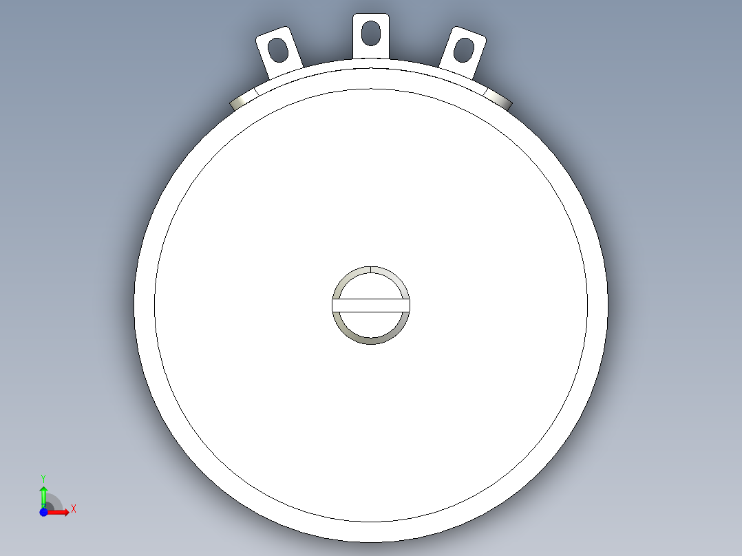 NOVOTECHNIK角度位移传感器P-4500 系列前视图