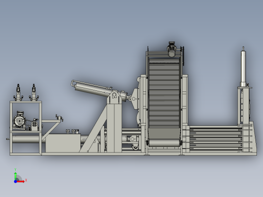 压塑料废料回收机前视缩略图