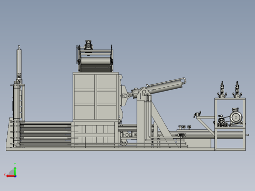 压塑料废料回收机后视缩略图