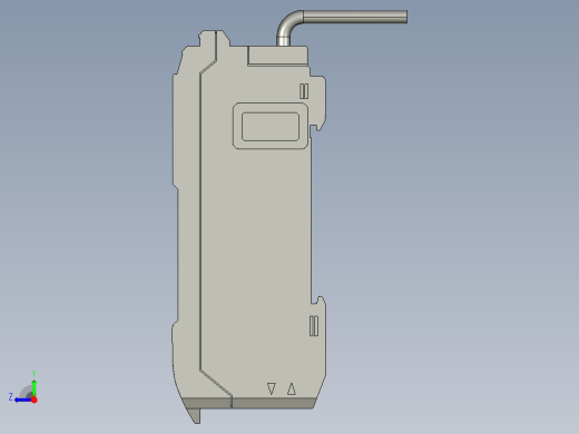 基恩士FS-V30_V32(P)_V34(P)_kc图纸模型右视缩略图