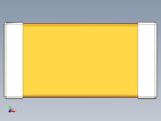 元器件3D封装C0603_06025前视缩略图