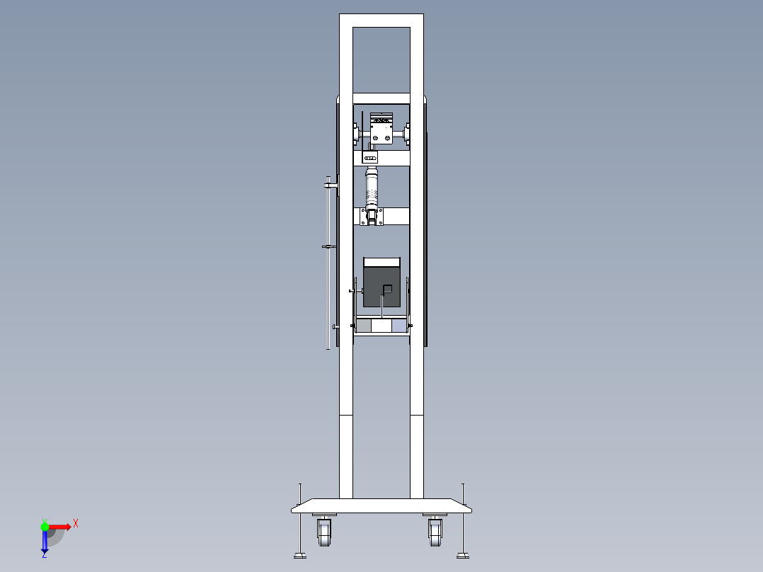 74标签机俯视图