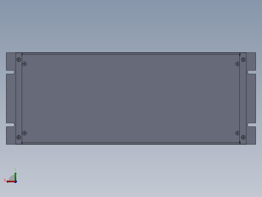 4U通风外壳VCD-7H-22D后视缩略图