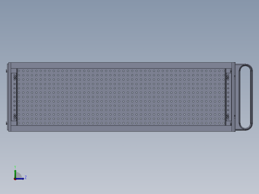 4U通风外壳VCD-7H-22D左视缩略图