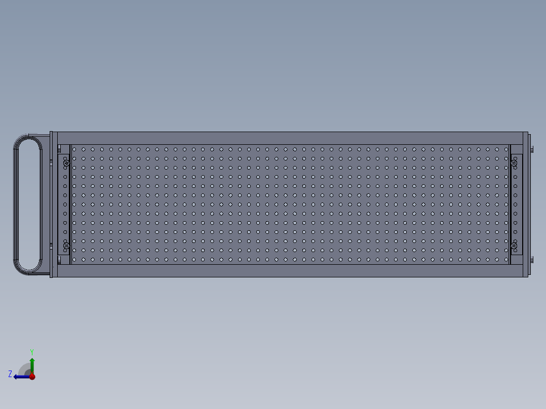 4U通风外壳VCD-7H-22D右视图