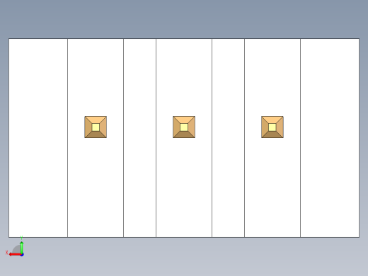 元器件3D封装JST 2.54X3P72后视缩略图